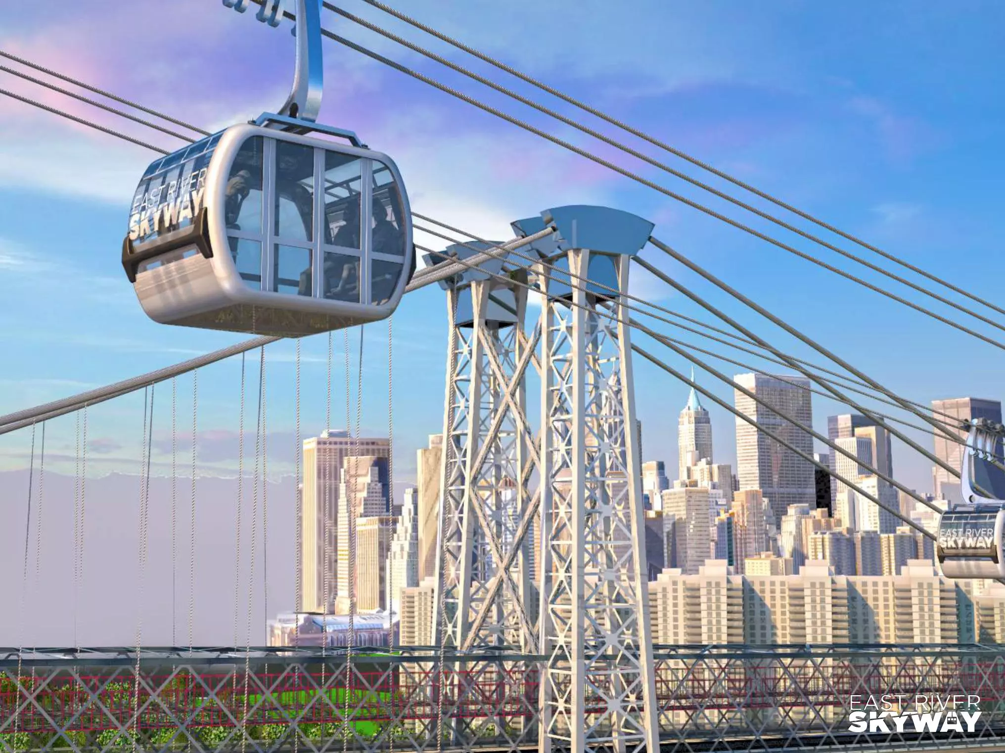 The East River Skyway proposal, by developer CityRealty