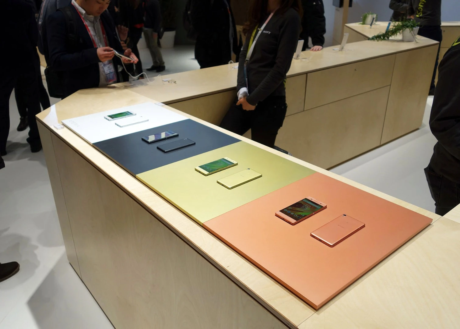Sony threw up a surprise too with some brand new Xperia X handsets