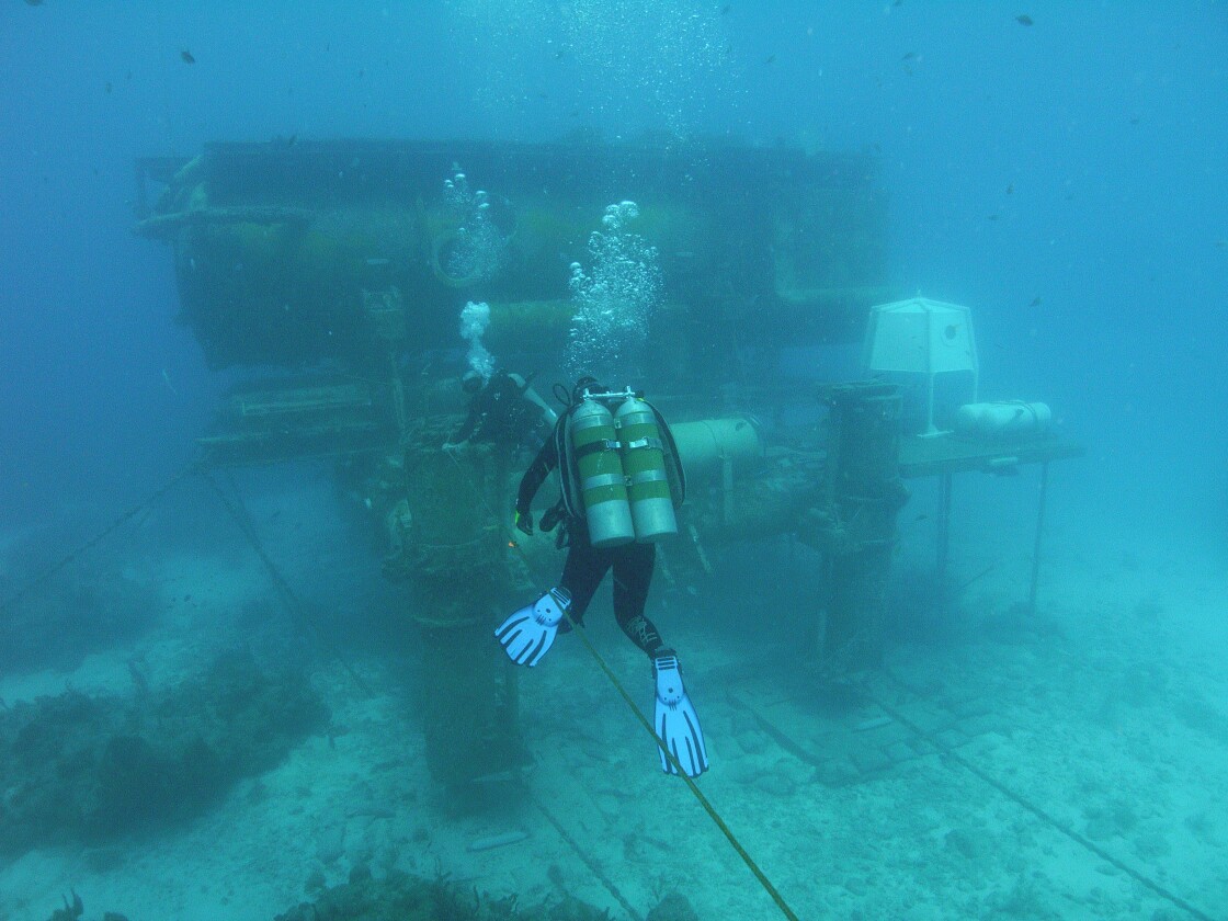 The Aquarius Reef Base (Image: NASA)