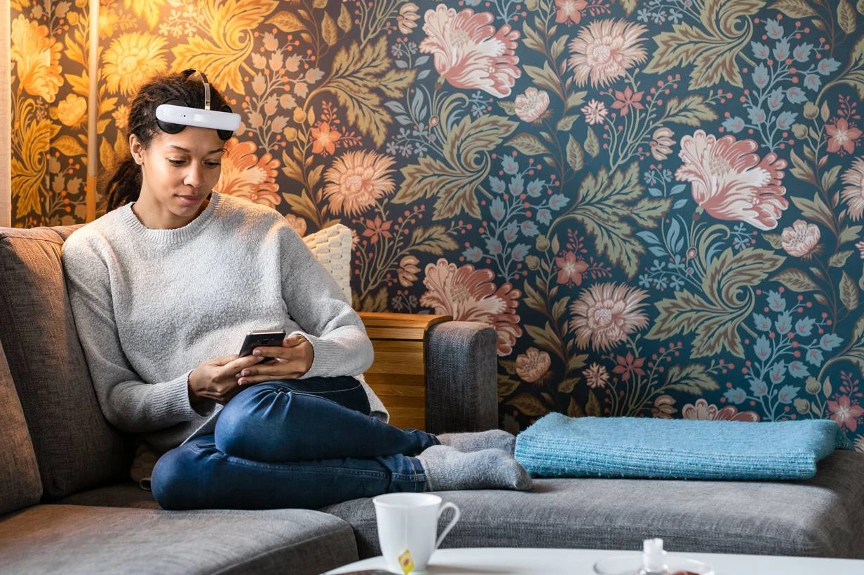 Low-intensity electrical impulses to the front of your brain can effectively treat depression – even while you're doing things around the house