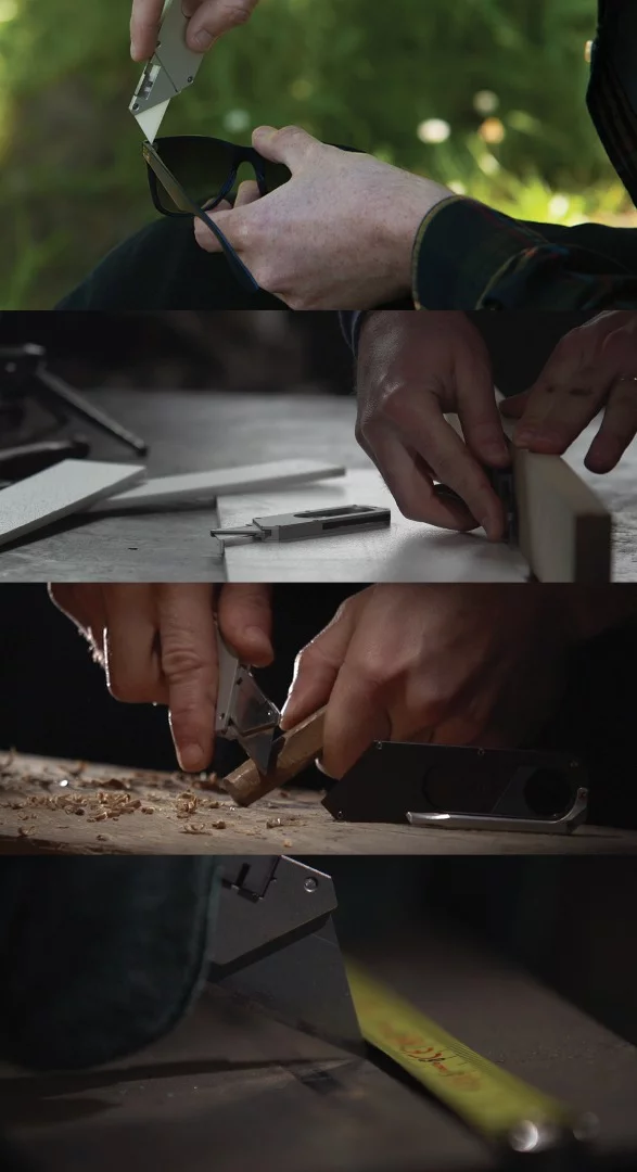 The Maker Knife features ceramic blades