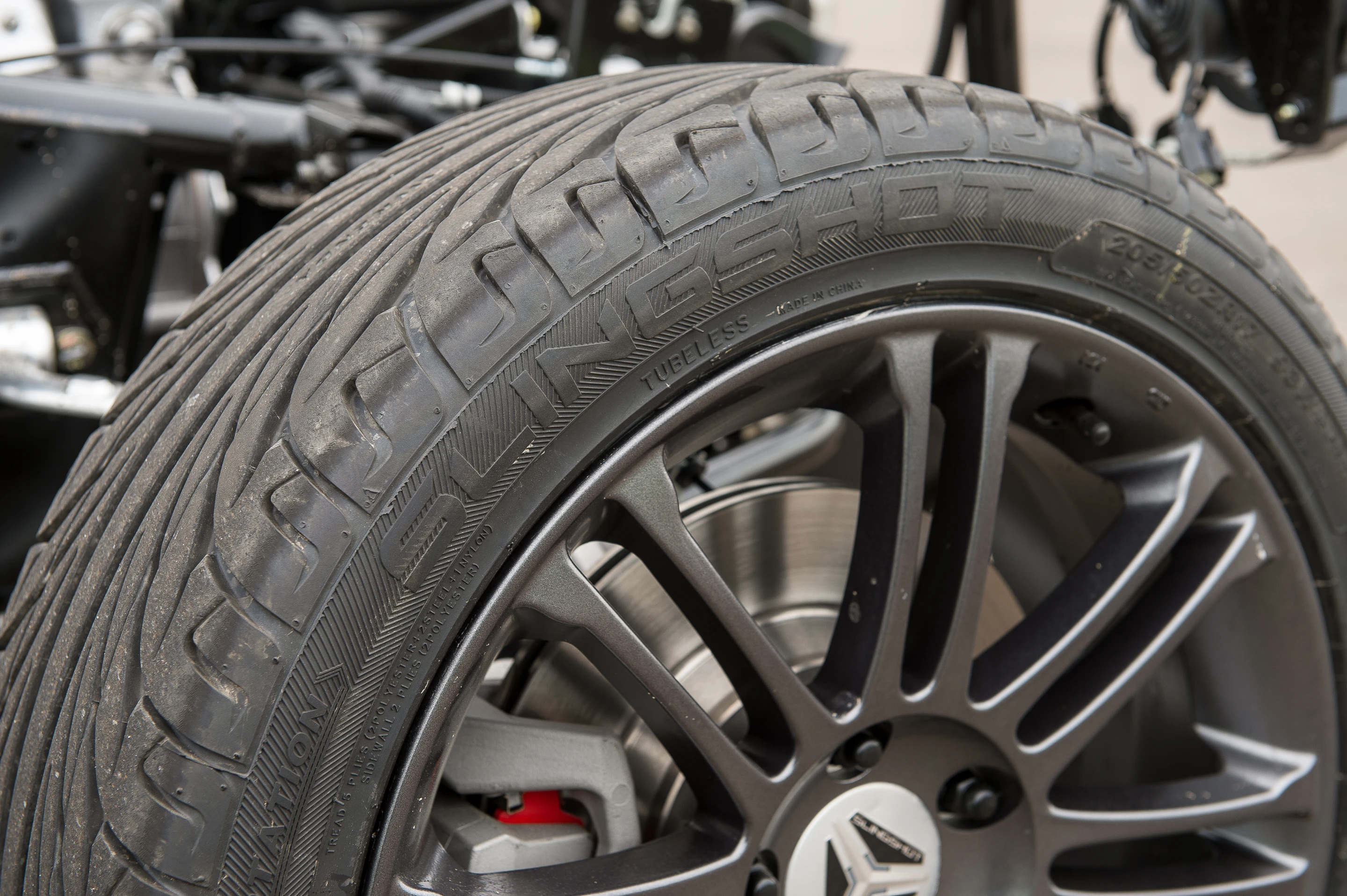 Wheel detail