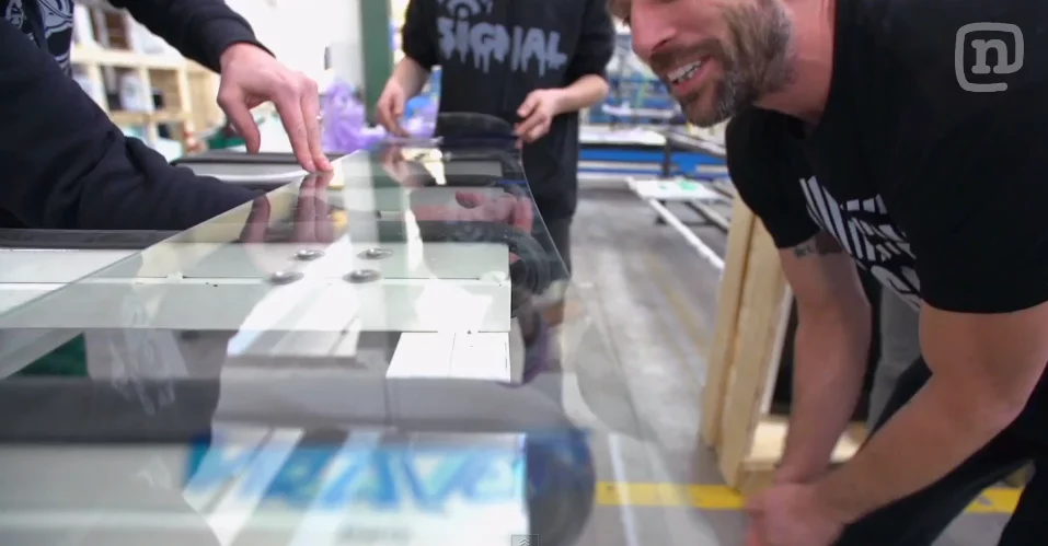 Looking like a board..