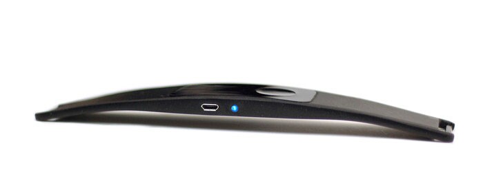 The device is relatively small