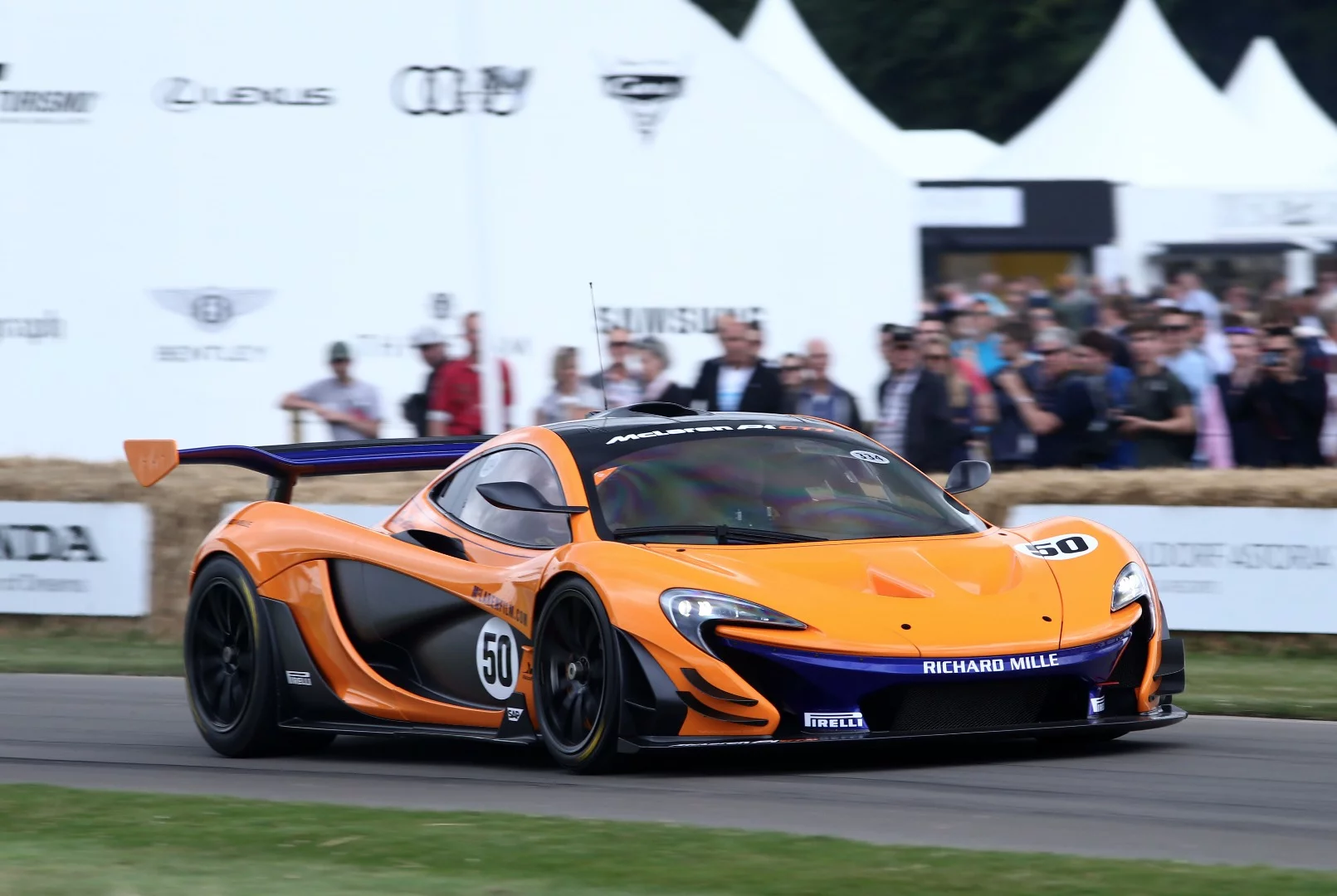 McLaren's classic hue still looks good, even in 2017