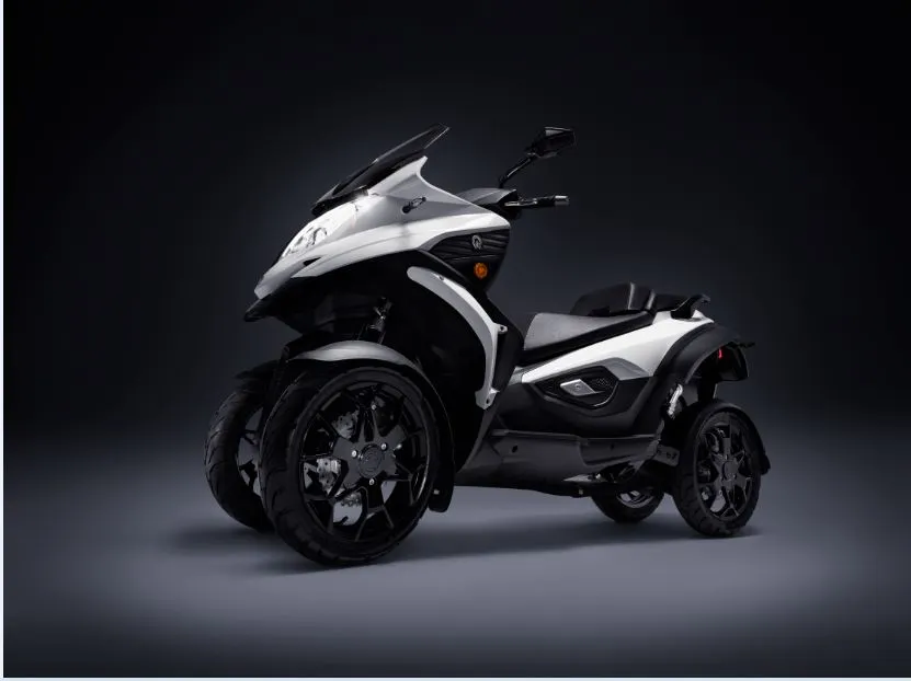 Quadro Qooder: narrow-track urban mobility with 4-wheel grip and stability