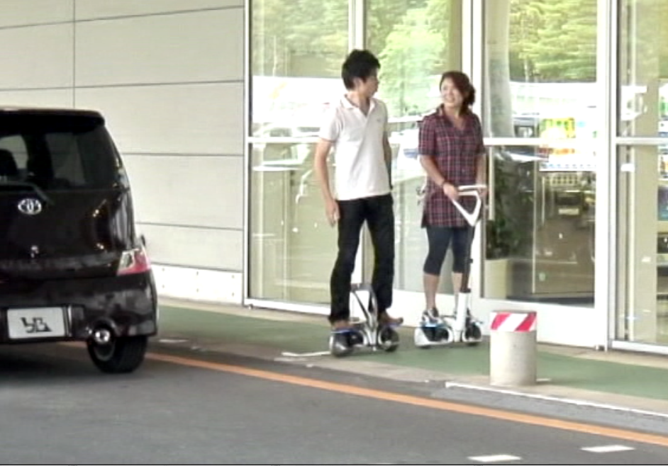 Toyota's promotional push for the Winglet has already begun in Japan
