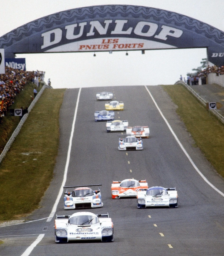 This 1982 Porsche 956 finished second in the 1982 Le Mans 24 Hour Race in the hands Jochen Mass and Vern Schuppan, taking part in the iconic 1-2-3 victory, then won the last three World Endurance Championship (WEC) races (Spa, Fuji, and Brands Hatch) of the season, securing the WEC Drivers’ Championship for Ickx and the Manufacturers’ Championship for Porsche. It returned to Le Mans in 1983 and won the race in thrilling fashion, leading a near-whitewash of the results and enabling the inspired and famous Porsche advertising poster that many readers might remember from the day. As the auction description says, "Among the Most Important Porsches in Existence."