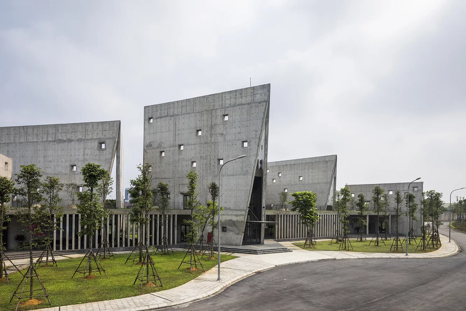 The Viettel Offsite Studio is located on the outskirts of Hanoi