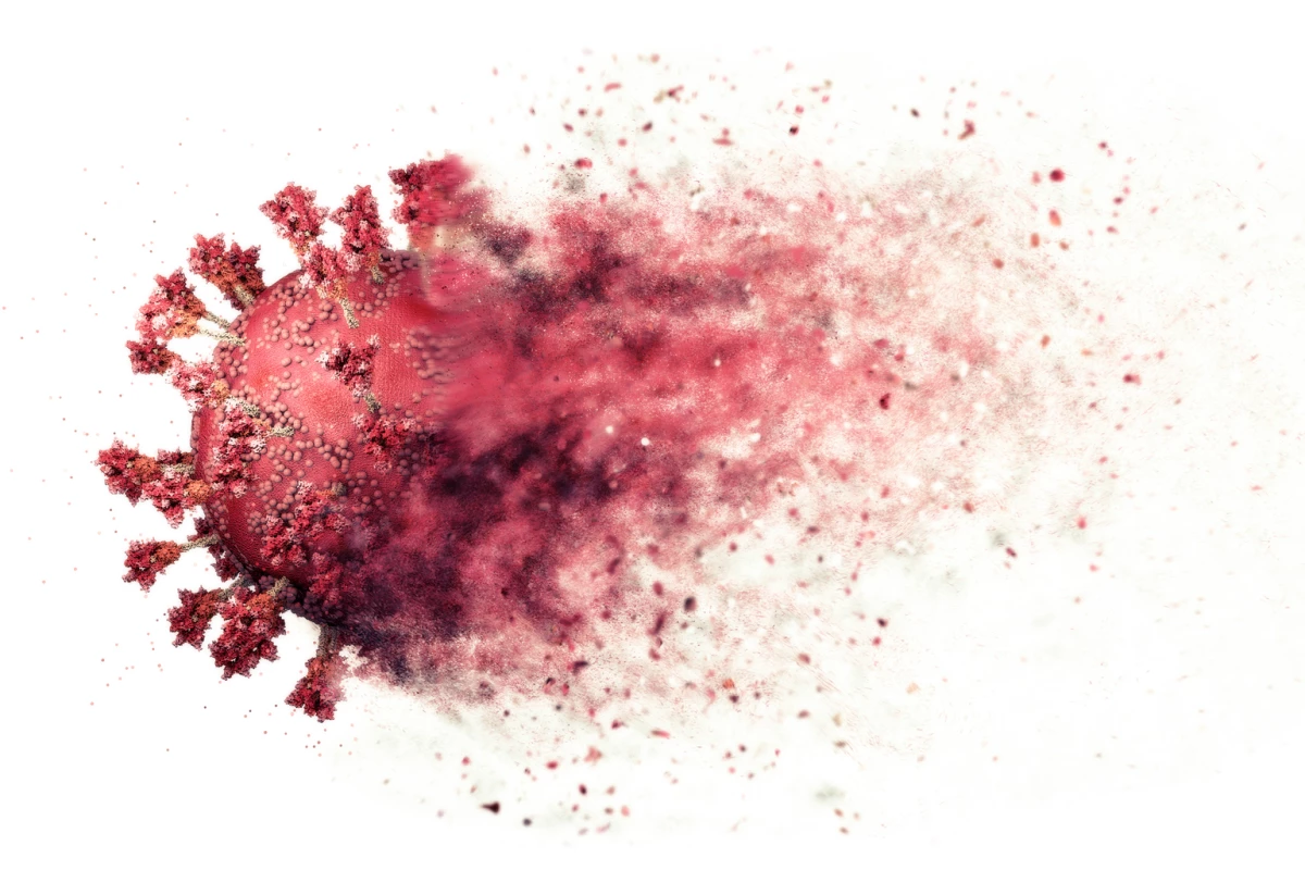 The data shows Omicron evades neutralizing antibodies generated by two doses of either the AstraZeneca of Pfizer COVID-19 vaccines