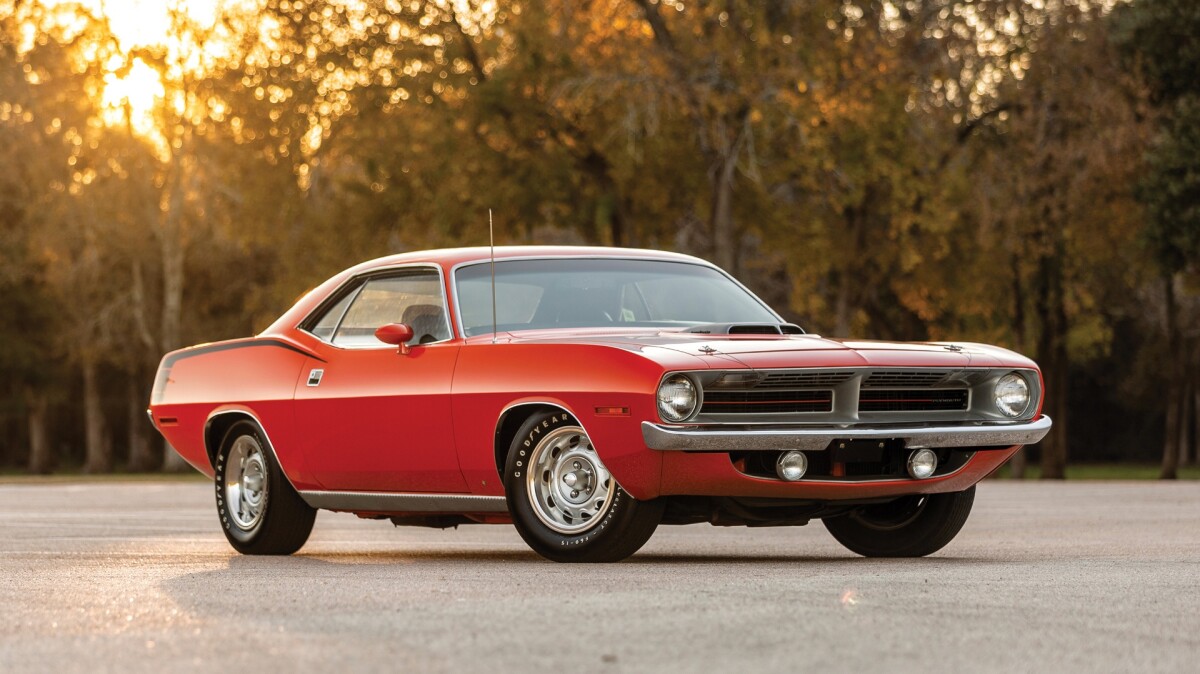 $173,600 | 1970 Plymouth Cuda 426/450 Hardtop | Auction Link: RM-Sotheby's
