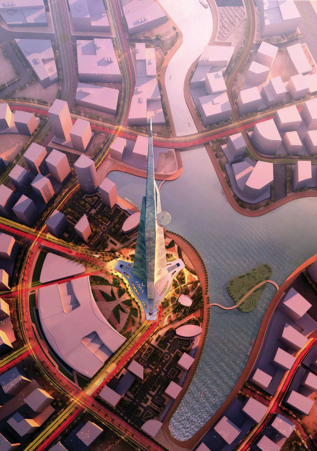 The Kingdom Tower will be the centerpiece of Kingdom City