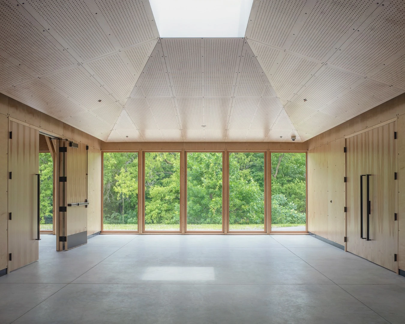 Tashjian Bee and Pollinator Discovery Center incorporates a 120 year old barn