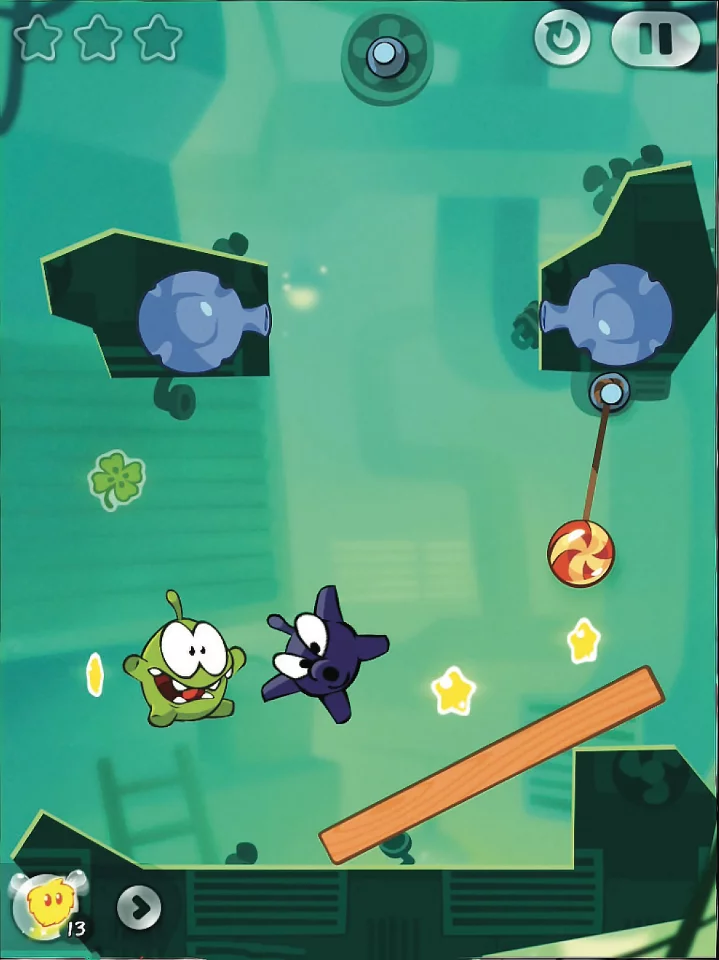 More wacky puzzle-solving with Om Nom, in Zeptolabs' Cut the Rope 2