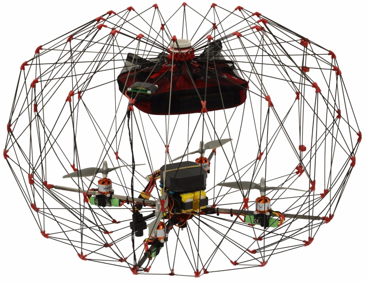 The EPFL drone and it's protective cage