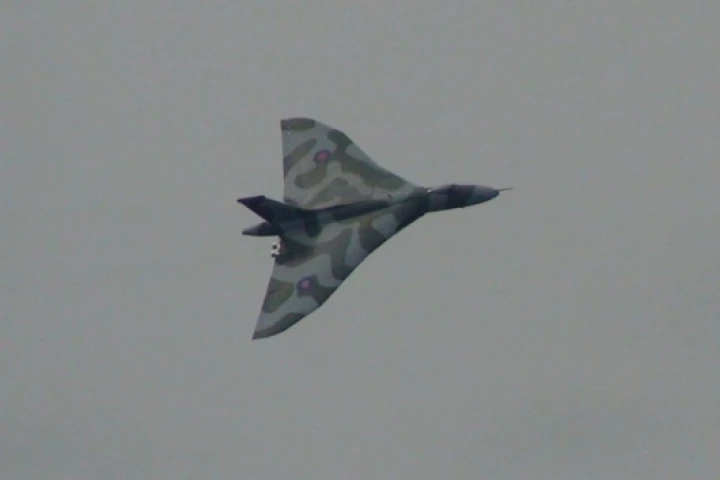 Avro Vulcan XH558 at the Farnborough Airshow 2008