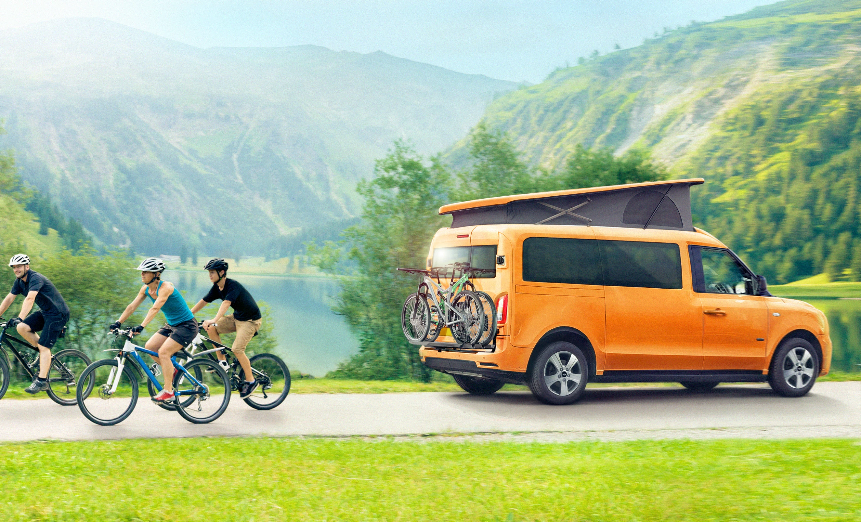 LEVC's all-new e-Camper will become a capable plug-in hybrid camper van for four people