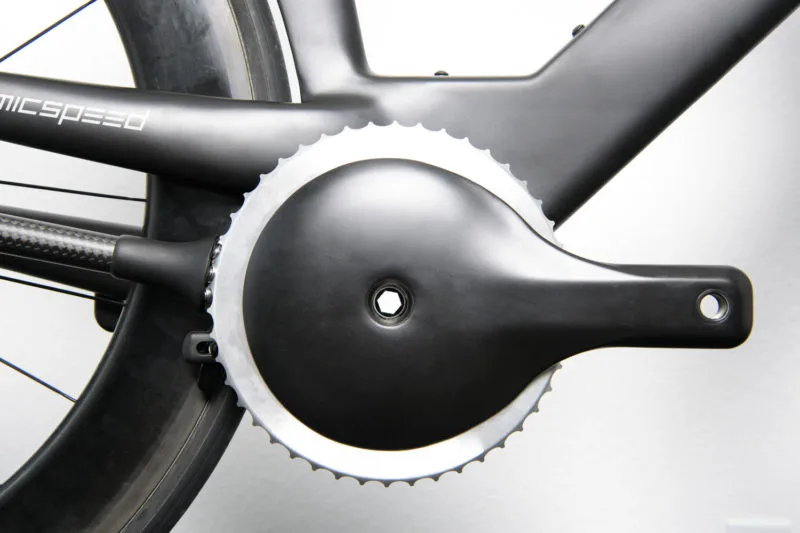 The CeramicSpeed DrivEn system's chainring
