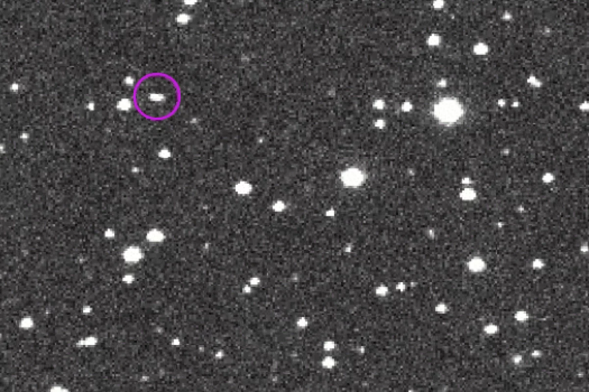 Photos of Asteroid 2014AA on a collision course with Earth (Photo: NASA)