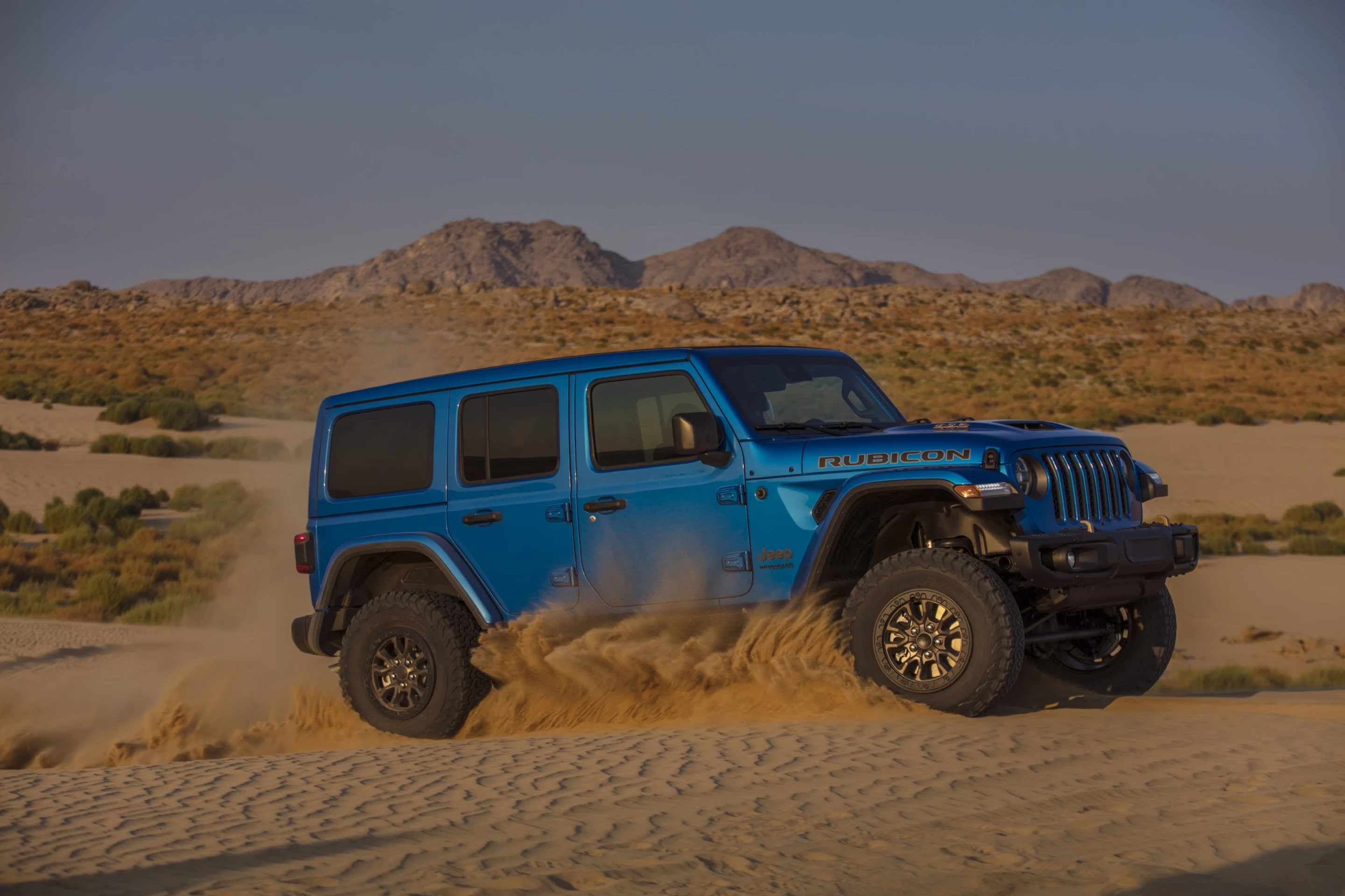 The Wrangler Rubicon 392 puts its 470 hp of V8 might to good use