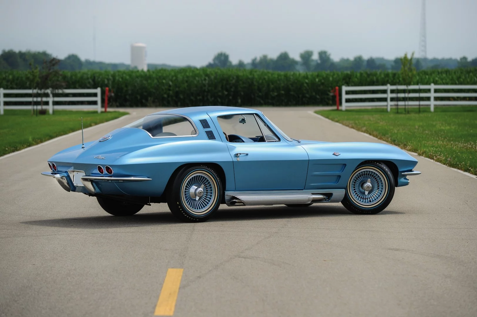 This 1964 Chevrolet Corvette Sting Ray GM Styling Coupe "GPV-57" is estimated to sell for between $700,000 and $1,000,000