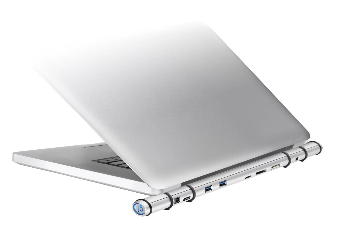 The Wormhole Station can easily transfer files and share peripherals between Mac, PC, Android, and iOS