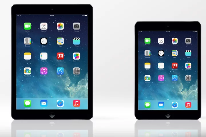 Gizmag compares the features and specs of the iPad Air and iPad mini with Retina Display