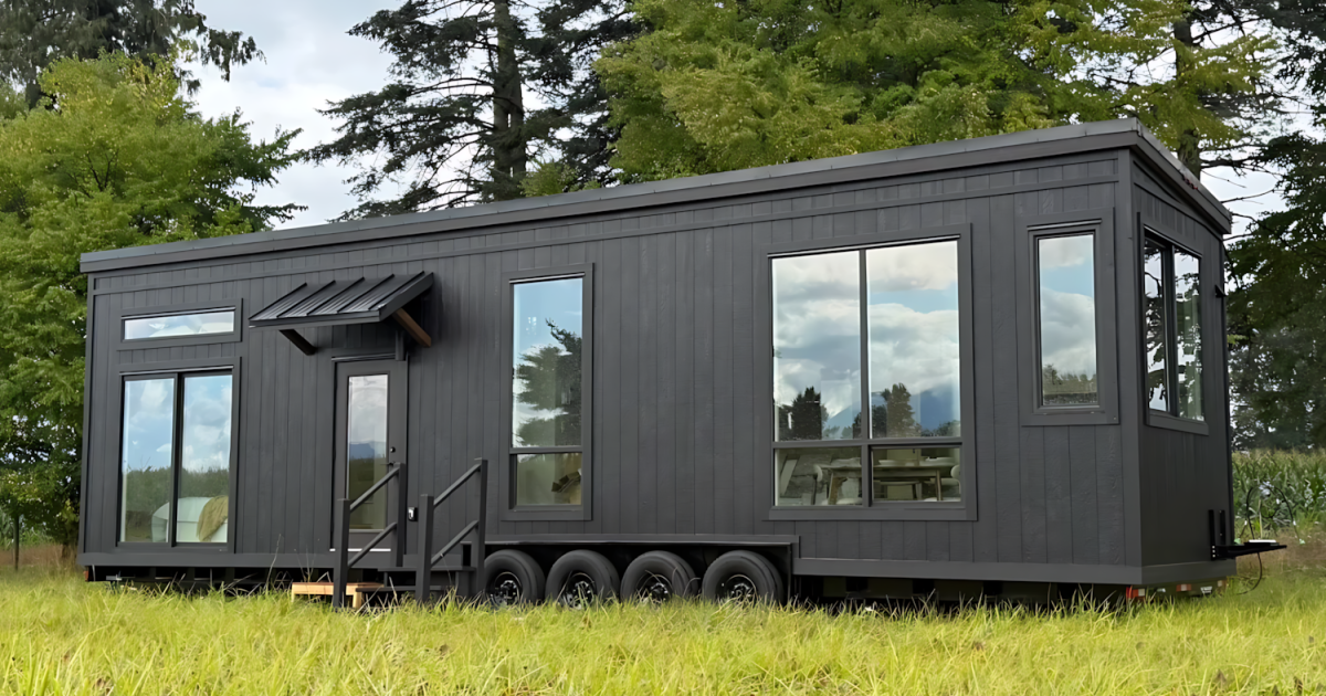 XL tiny house has room for you, your family, and some friends too