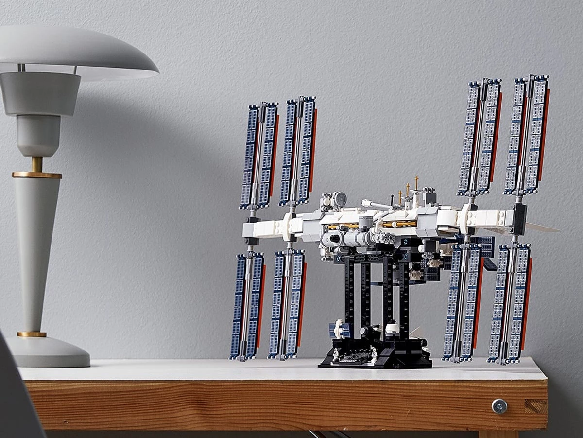 The International Space Station set is designed to inspire space enthusiasts young and old