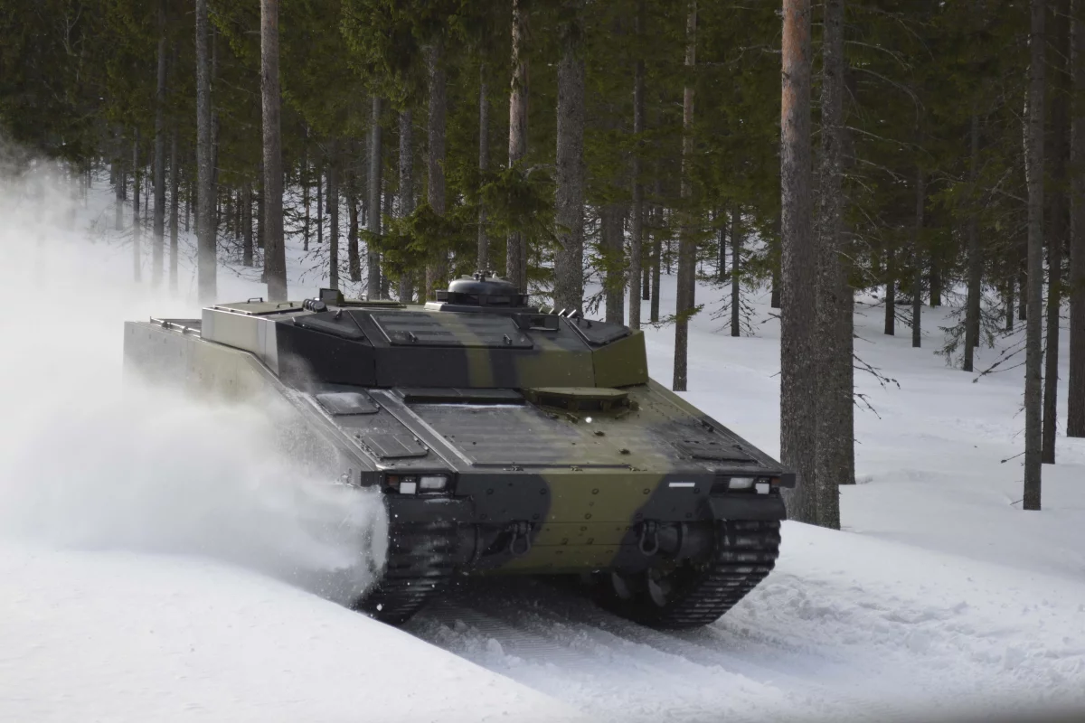 The CV90 uses Active Damper technology originally designed for F1 racers