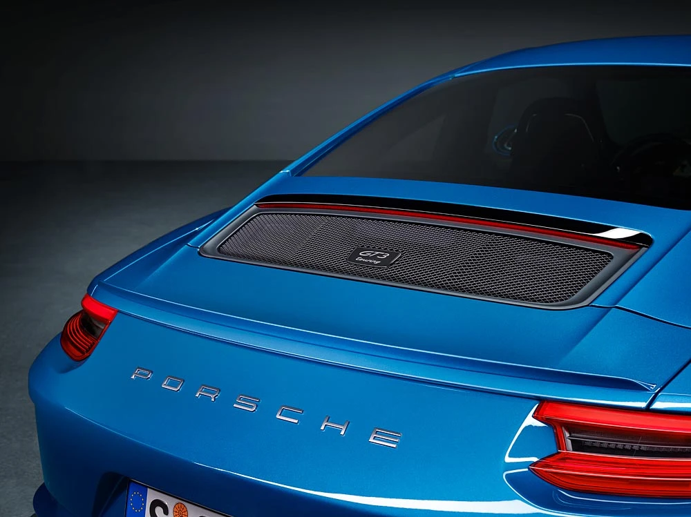The badging on the Touring Package is unique