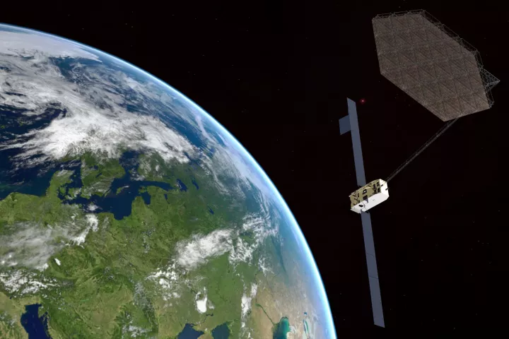 PERIOD technology could be used to assemble large reflector antennae and other components in space