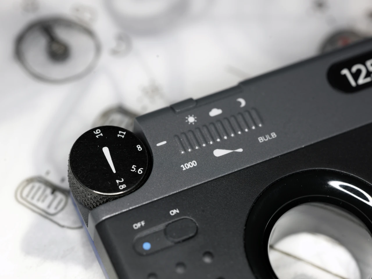 All of the manual settings of the Conran camera can be controlled by physical controls, rather than the screen-based menus in which they are nowadays often hidden (Photo: Darren Russell)