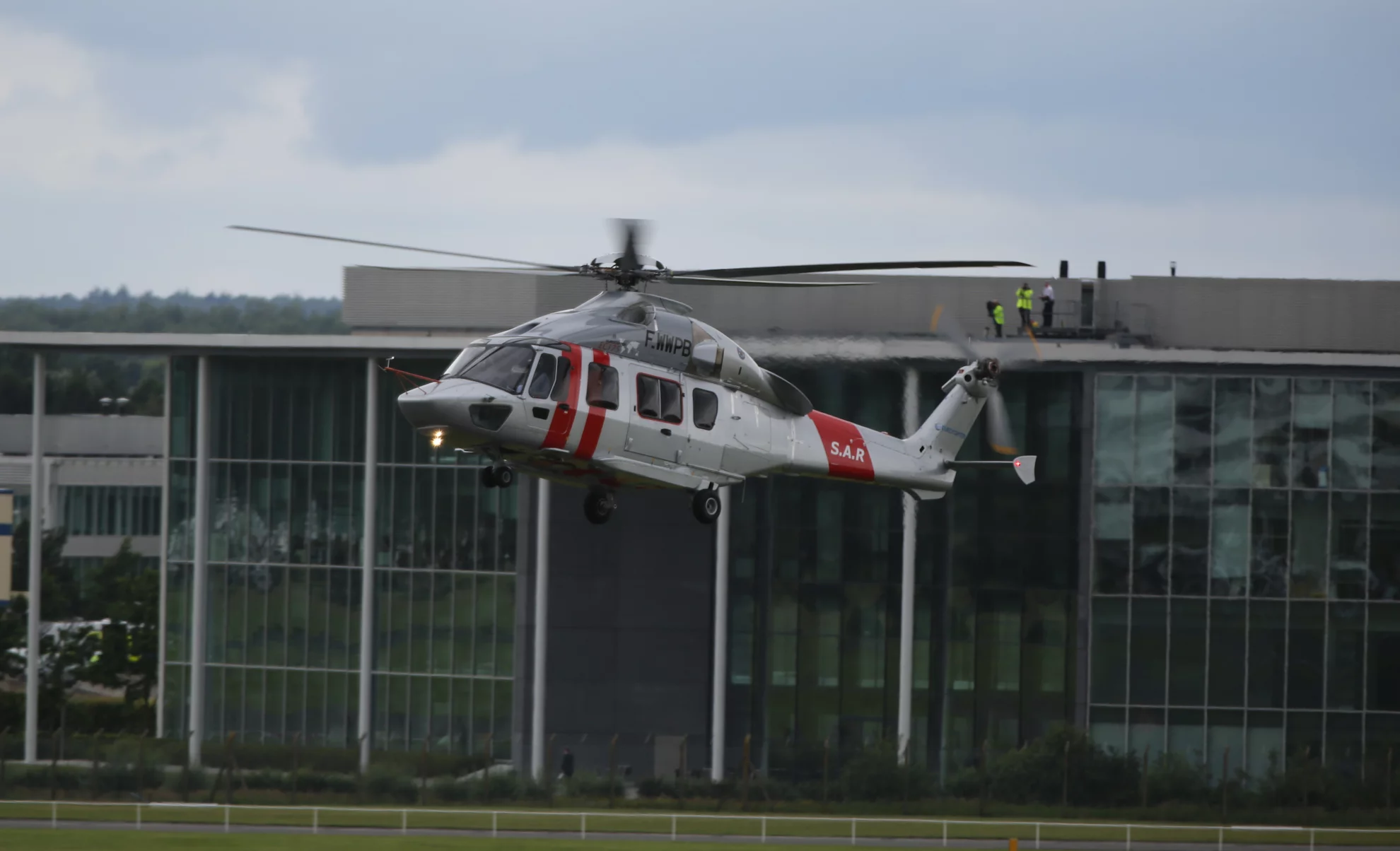 Eurocopter’s EC175 landing (Photo: Gizmag)