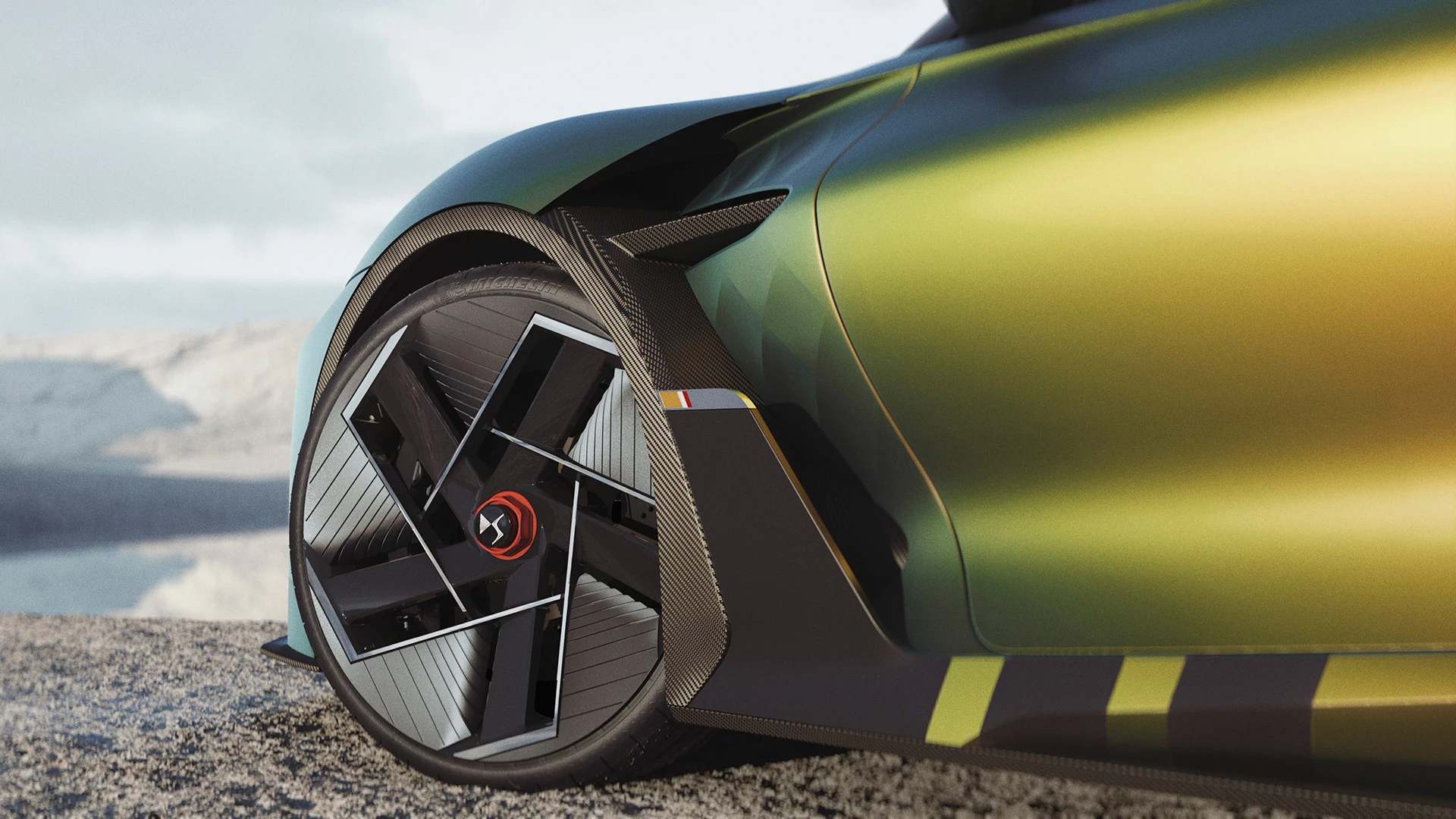 Aero-focused 21-inch rims