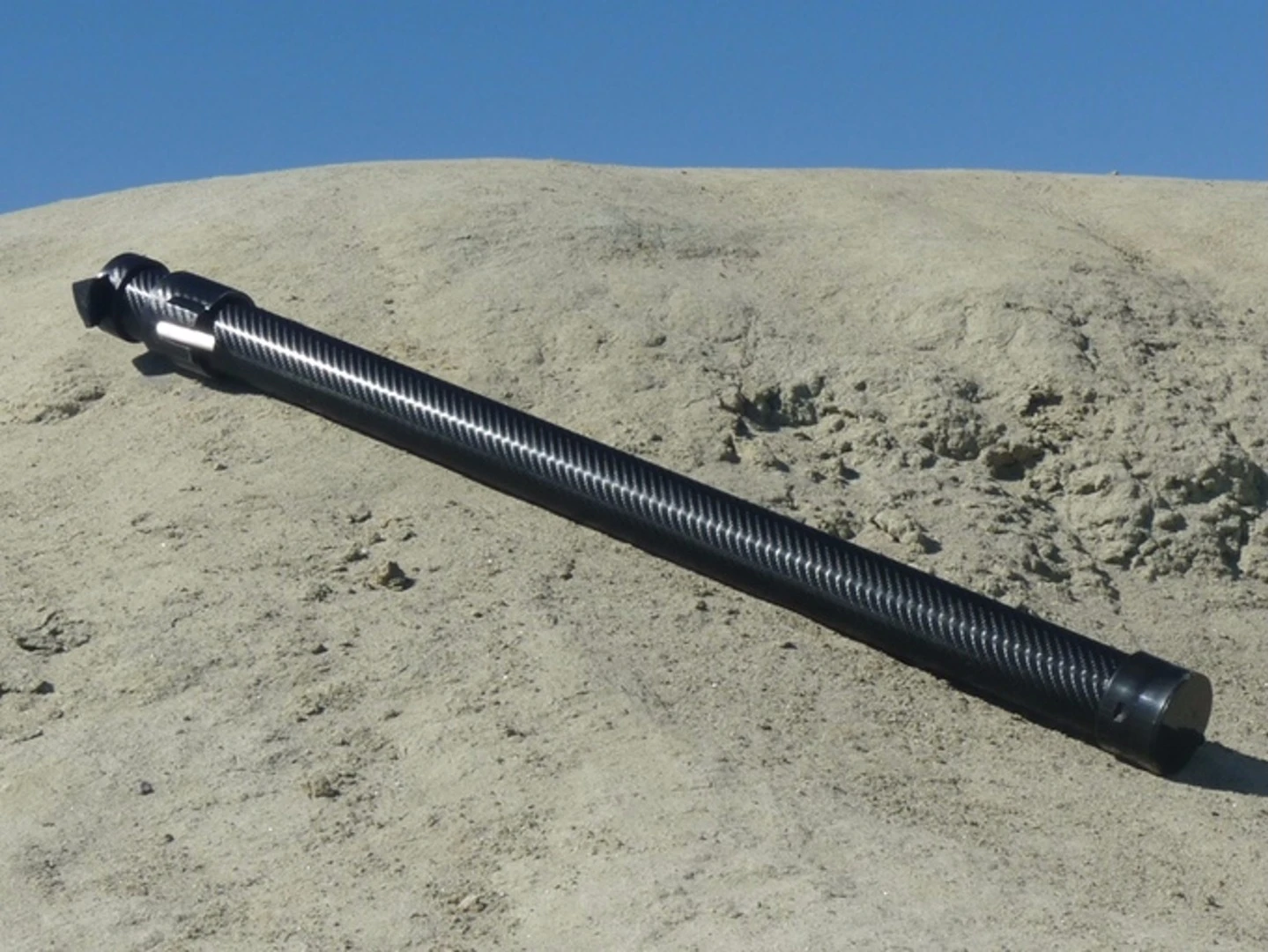 The RainBender uses a carbon fiber cylinder