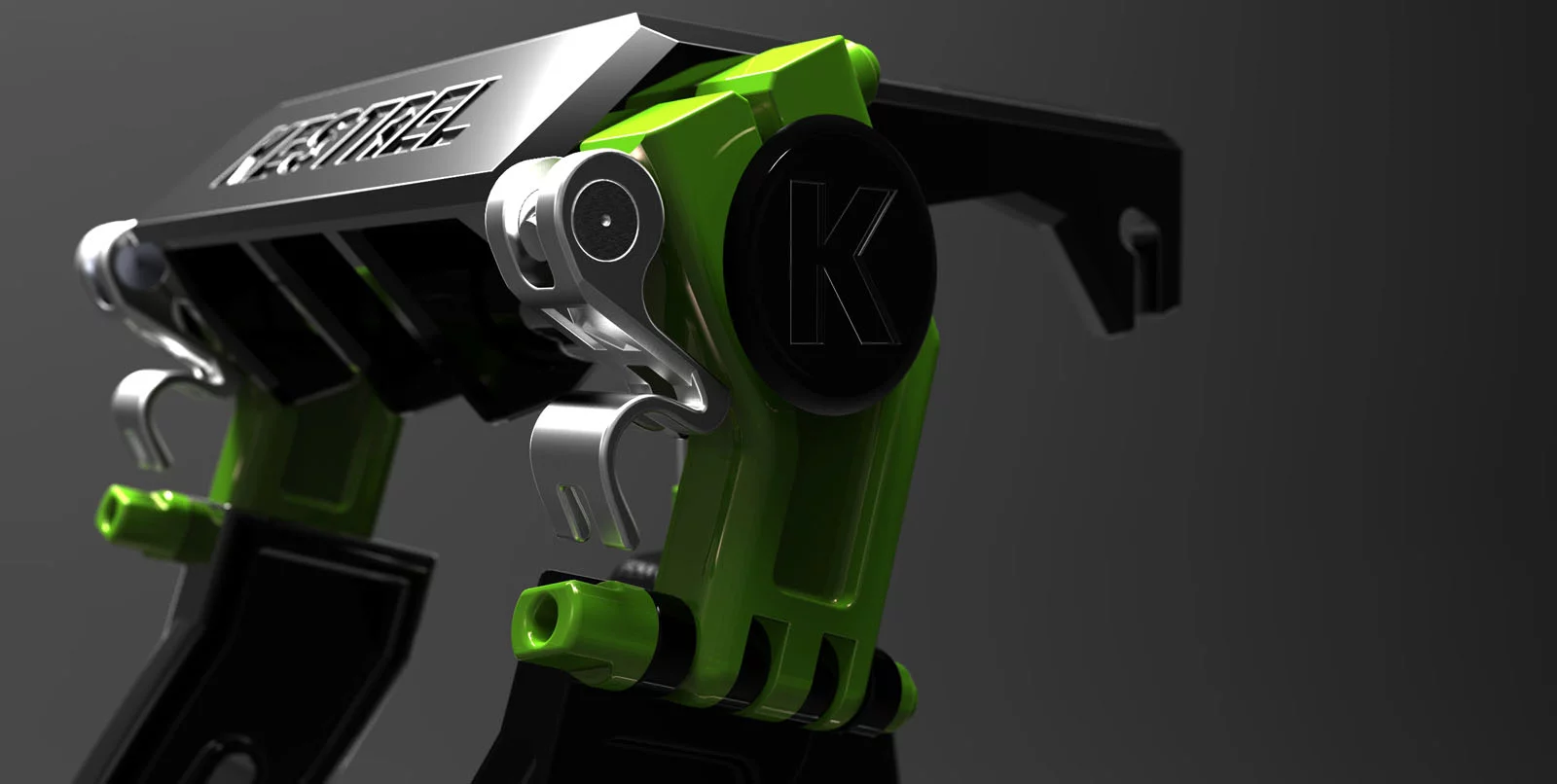 The concept Duopod DSLR stabilization rig for high definition movie recording