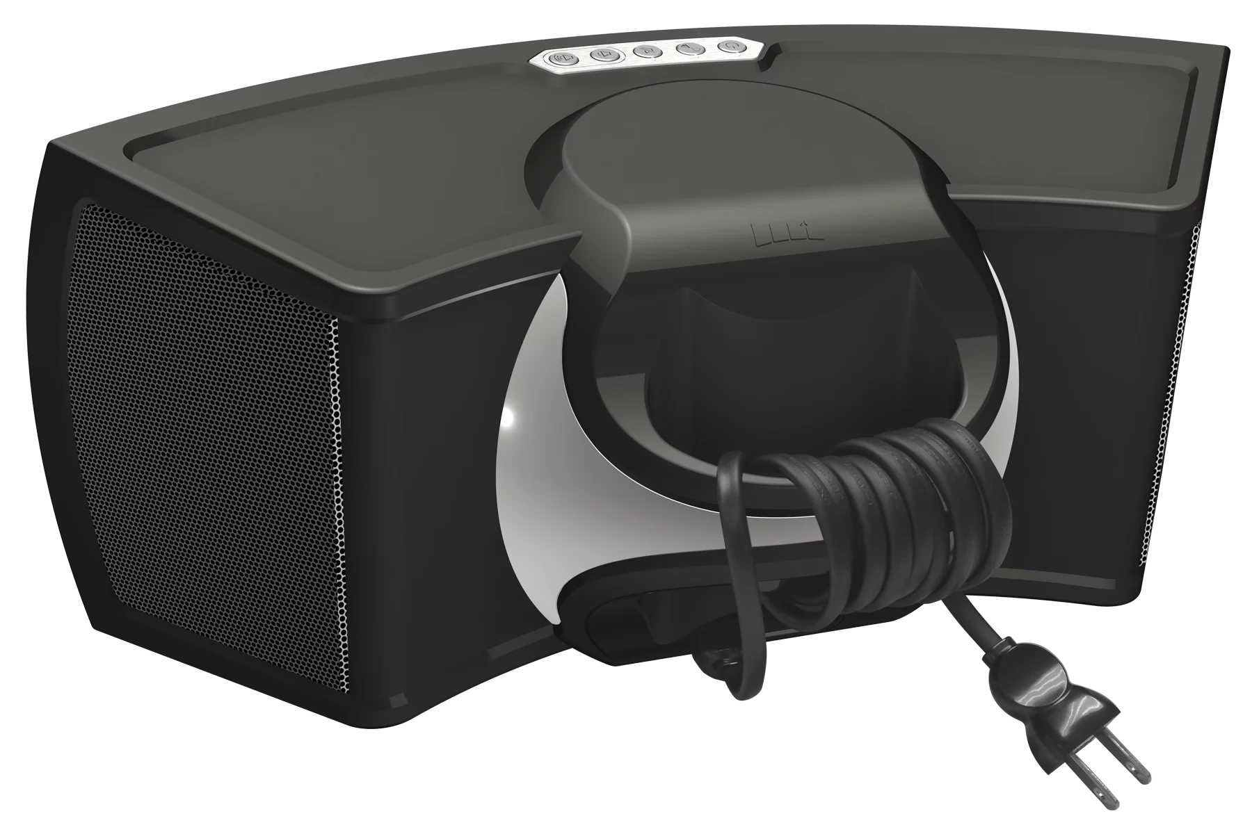 The V600 can also be powered from a wall outlet