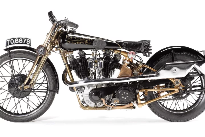 Moby Dick, the famous 1929 SS100 Brough Superior