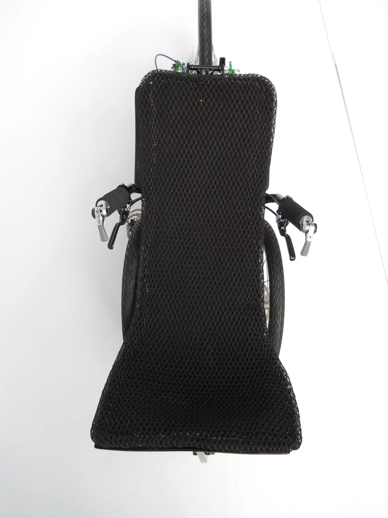 The Evolve recumbent trike reportedly folds up very small, very fast