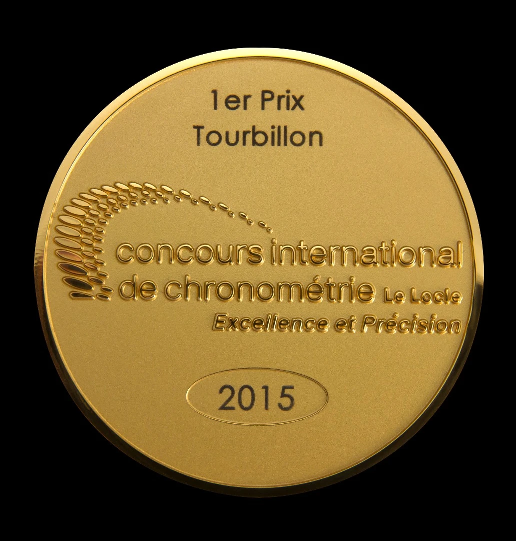 The Vertalor won first prize in the International Chronometry Competition Tourbillion class