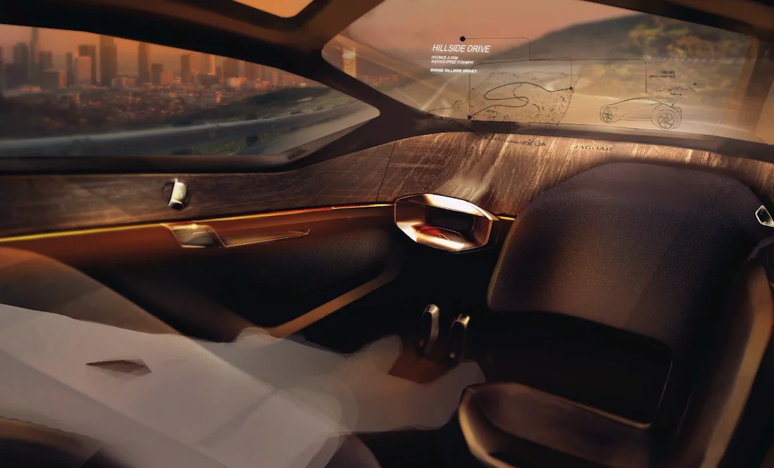 Heads-up displays have appeared on numerous self-driving concepts over the years, and the Future-Type is no different