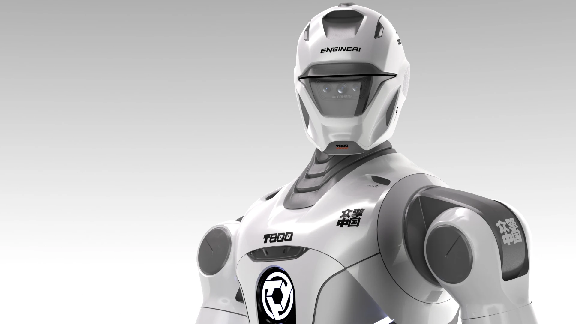 T800 humanoid robot mass production for industrial use
