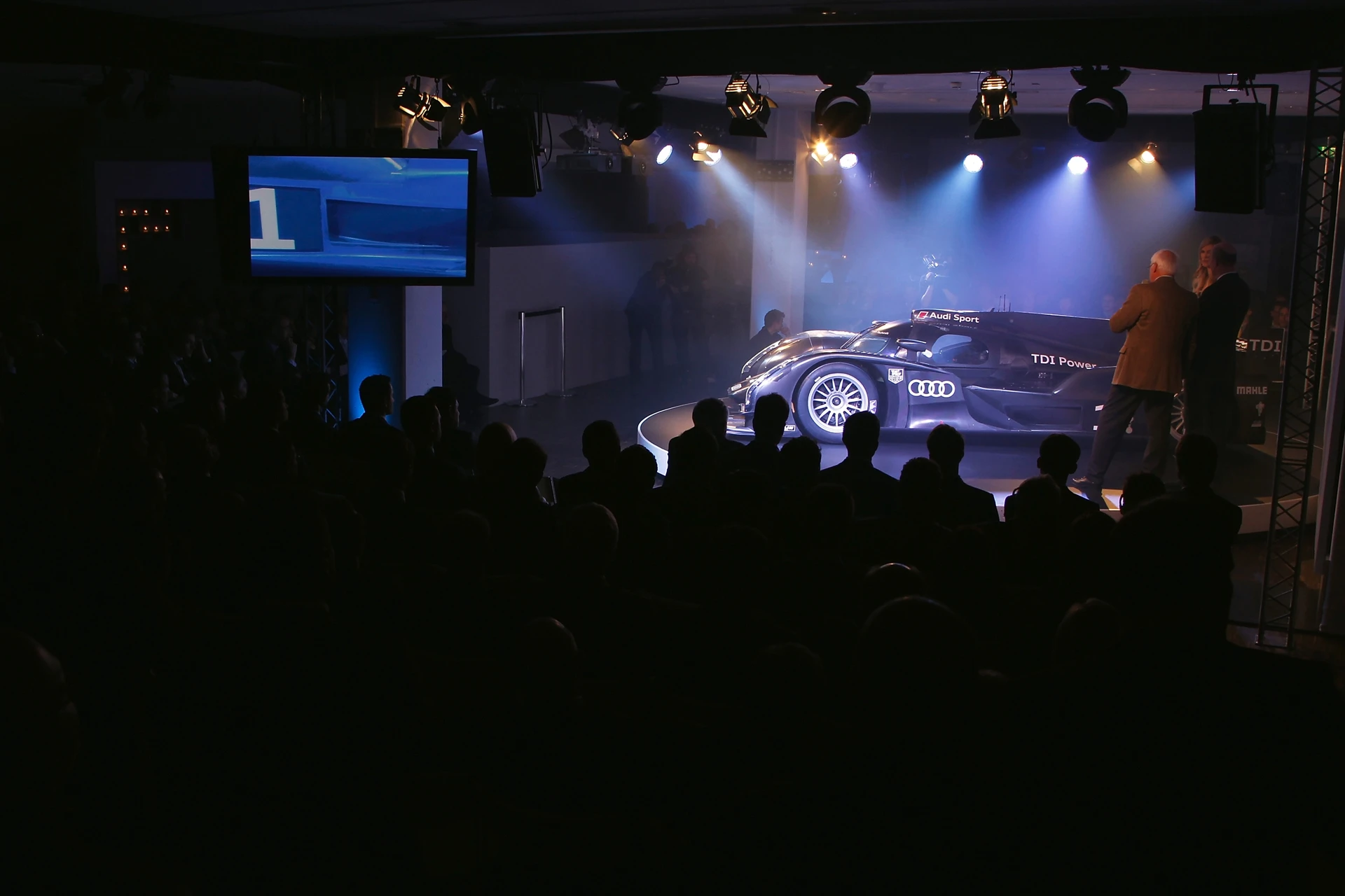 The new Audi R18 LMP1 sports car