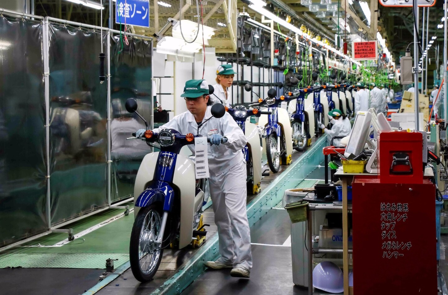 Honda's Kumamoto factory in Japan is ready to start producing brand new 2018 Honda Super Cub 50 and 110 models
