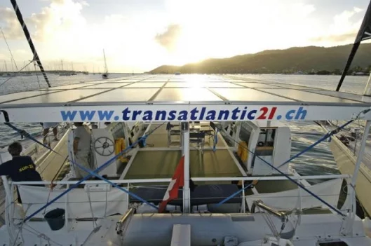 The sun21's solar panels