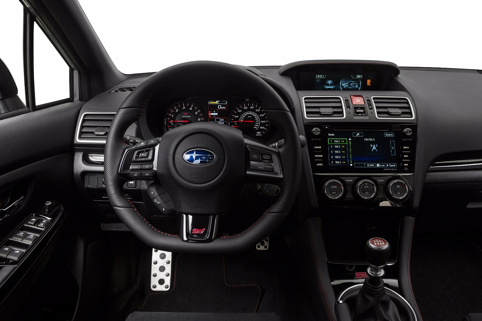 We prefer the performance seats that come standard in the STI over the upgraded Recaro seating, which seem to needlessly punish kidneys and spine