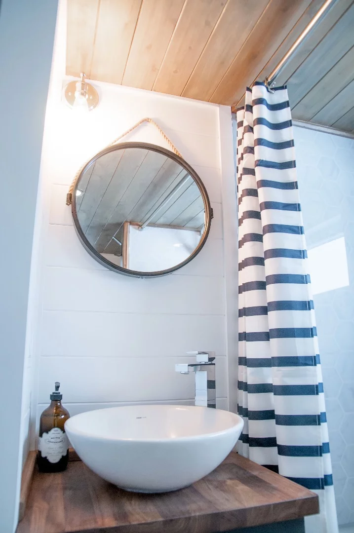 The Ébène's bathroom sink