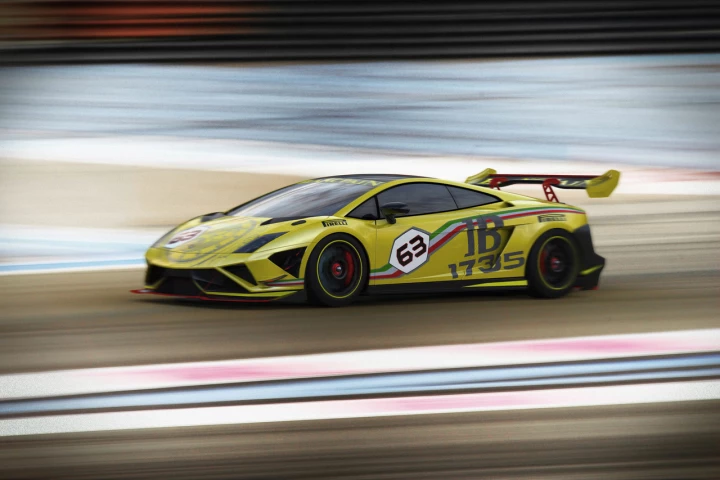 The Lamborghini Gallardo LP 570-4 Super Trofeo 2013