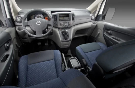 The production Nissan NV200